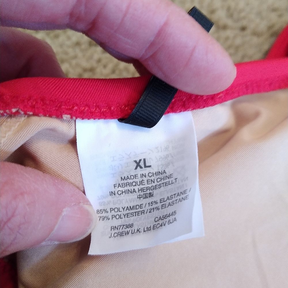 J. Crew Ruffle Tie Bikini Top - Picture 7 of 7